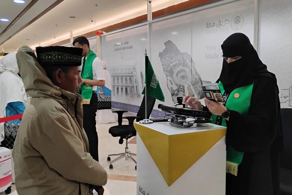 Proses layanan Makkah Route bagi jemaah haji Indonesia di bandara
