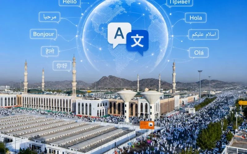 Layanan digital penerjemahan multibahasa untuk Khutbah Arafah di Masjid Namirah